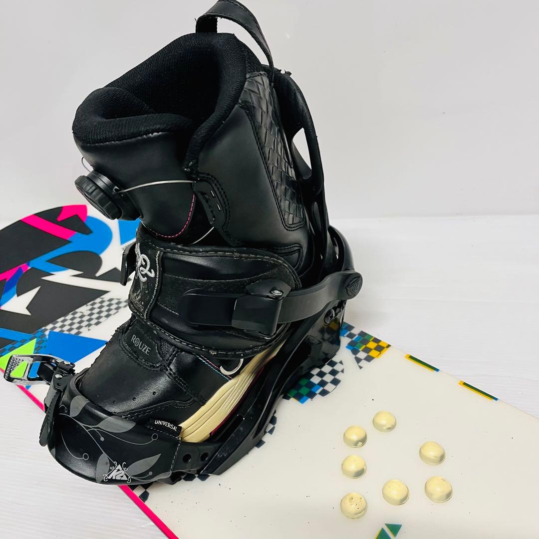 K2 ウーメンズ　スノーボード　セット　スノボセット　BOA ボア　ダイヤル式