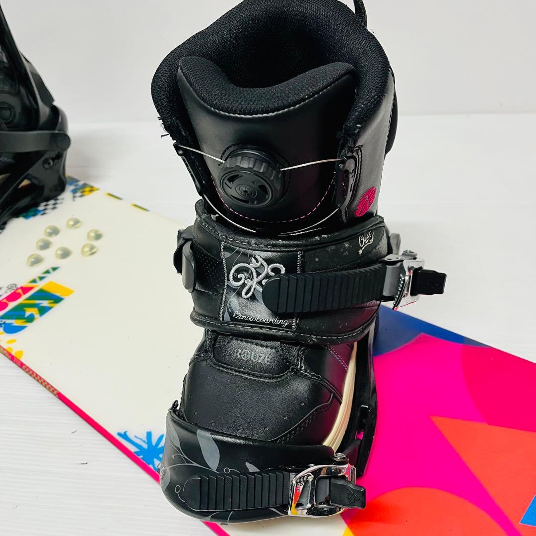 K2 ウーメンズ　スノーボード　セット　スノボセット　BOA ボア　ダイヤル式