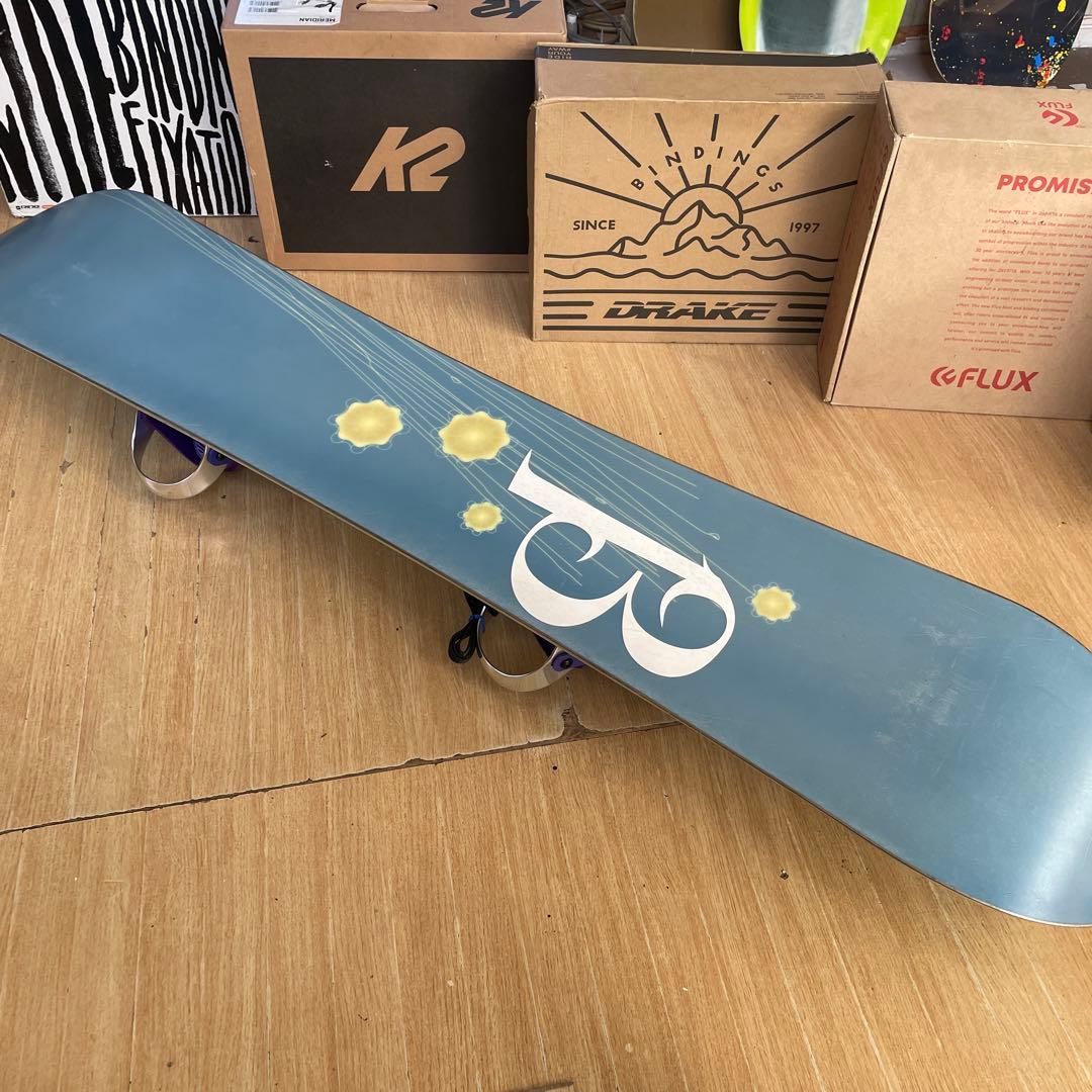 BURTON　バートン　バインディング付　スノーボードセット　FETHER