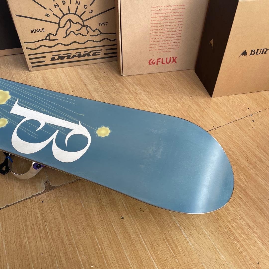 BURTON　バートン　バインディング付　スノーボードセット　FETHER