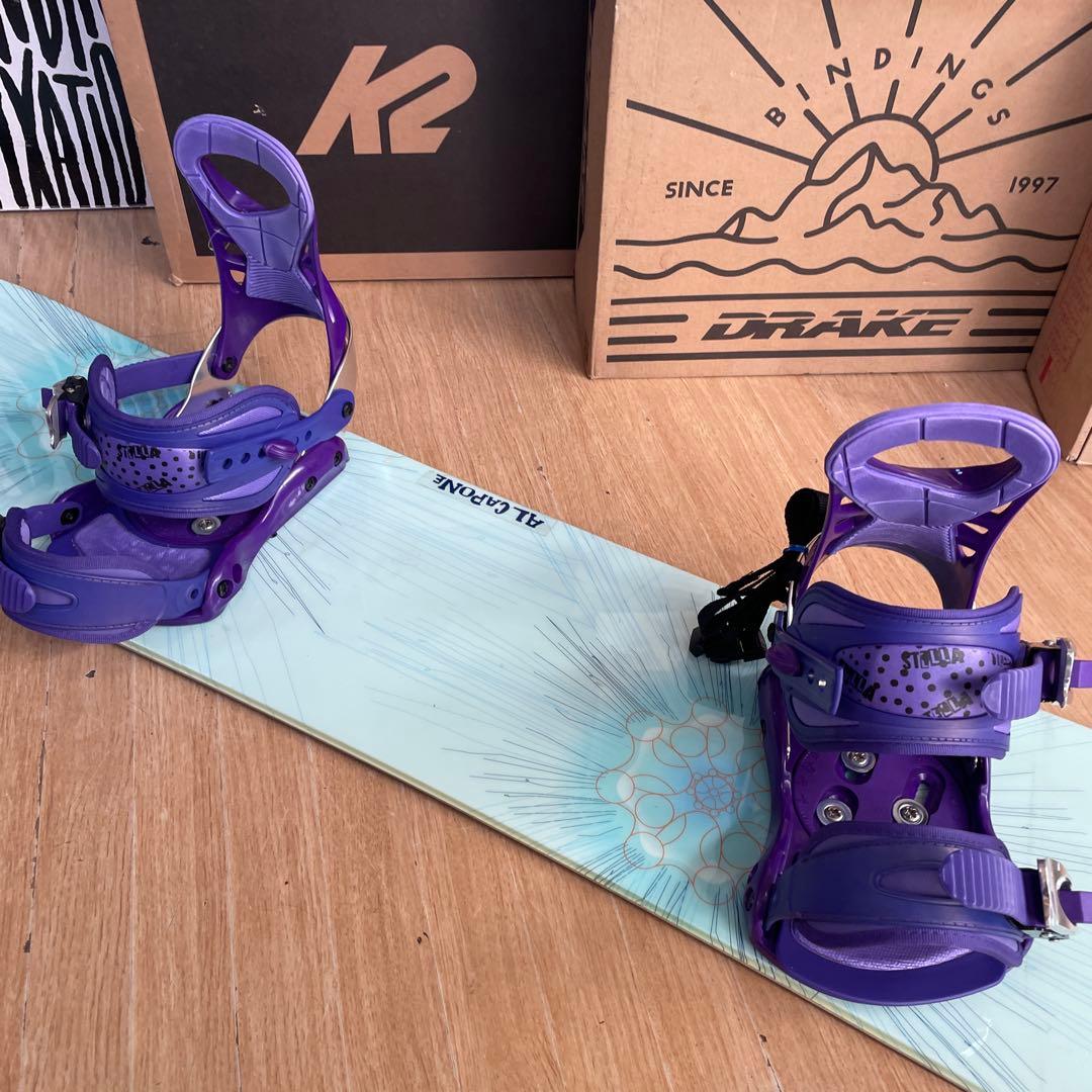 BURTON　バートン　バインディング付　スノーボードセット　FETHER