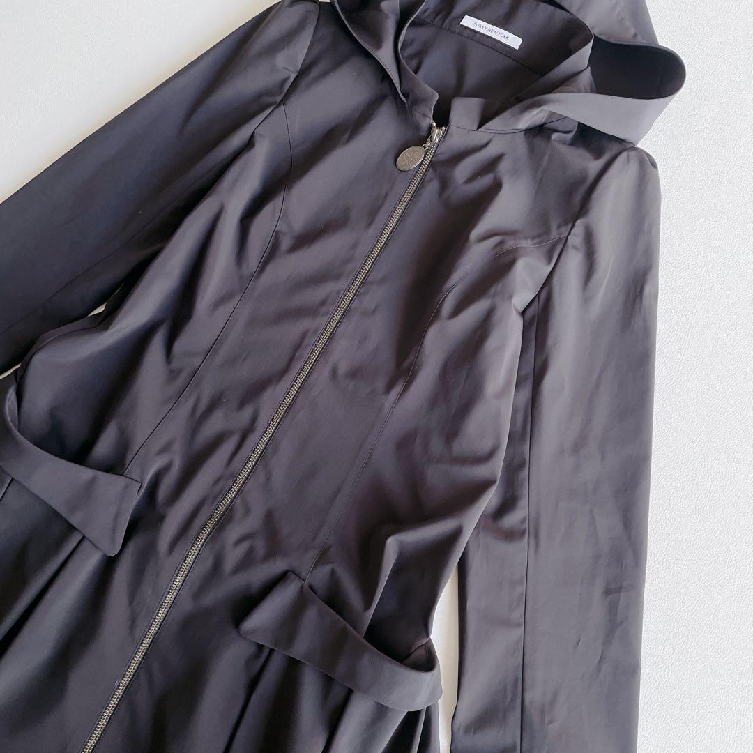 美品✨ FOXEY NEW YORK レイニー コクーン フーデッドコート