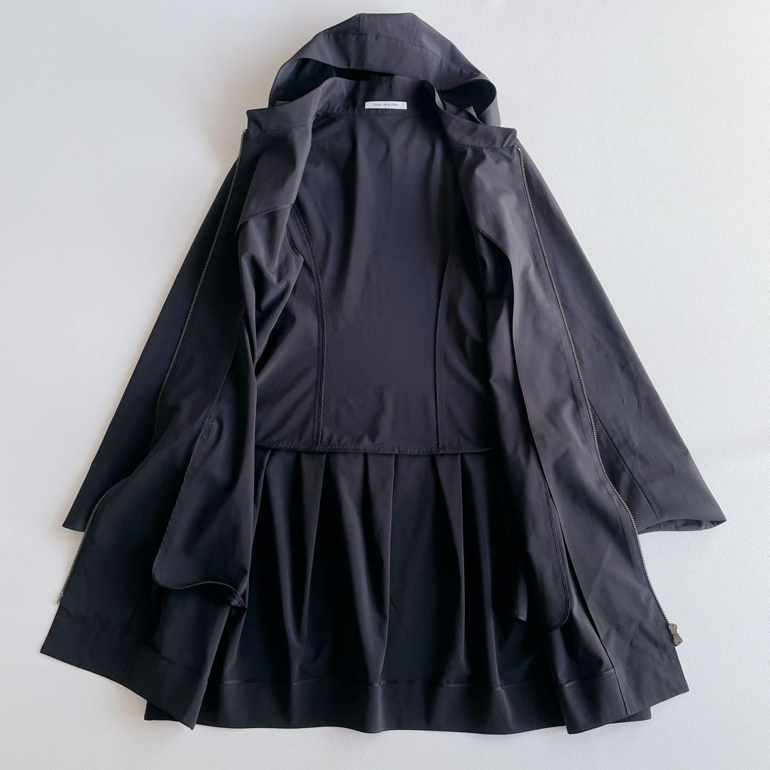 美品✨ FOXEY NEW YORK レイニー コクーン フーデッドコート