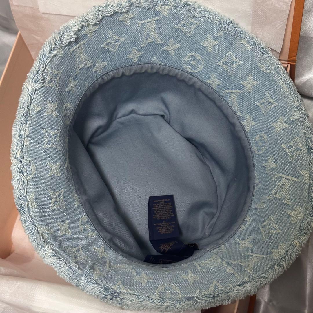 ルイヴィトン バケットハット デニム モノグラム