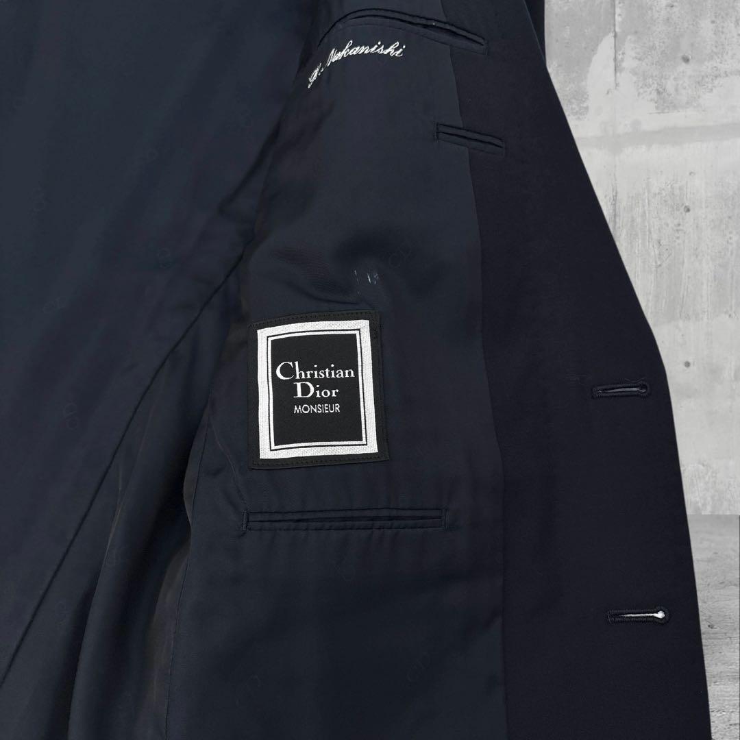 【極美品】Dior　クリスチャンディオール　スーツ　セットアップ　ジャケット　黒