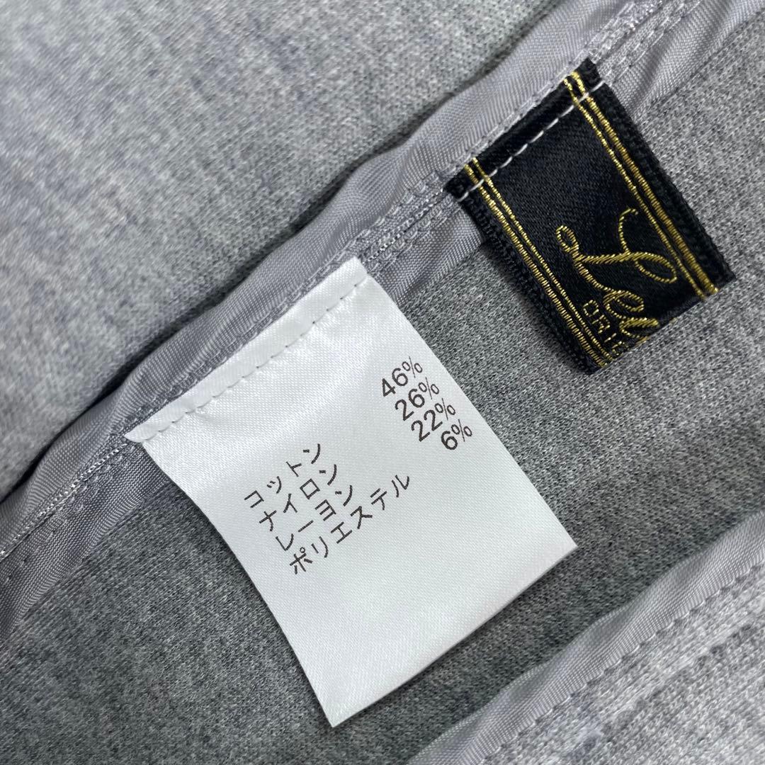 ☆ほぼ未使用☆レリアン　シルバーラメ入りテーラードジャケット　シングルボタン