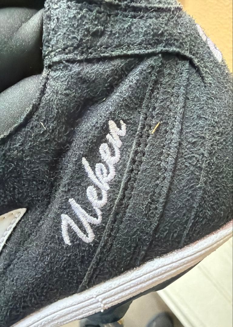 ZETT（ゼット）野球用 金属歯スパイク 刺繍入りサイズ不明→外寸30センチ以上