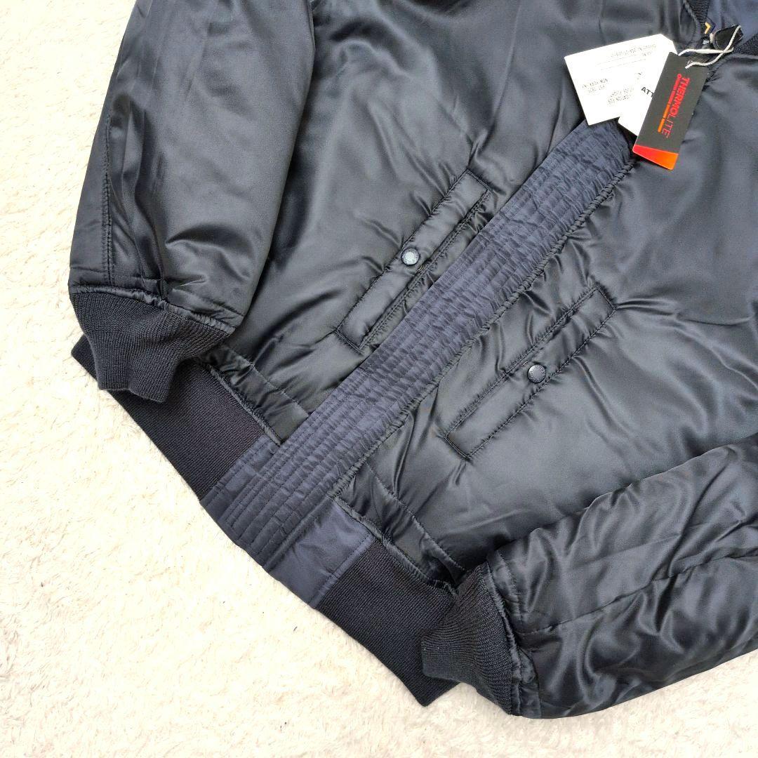 【未使用保管品 タグ付き XL】アヴィレックス　MA-1　リバーシブル　ネイビー