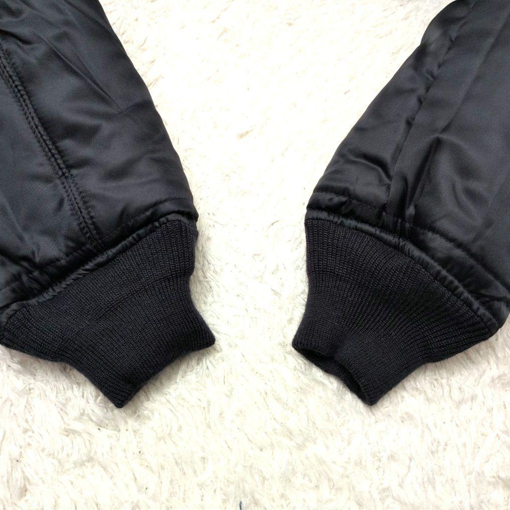 【未使用保管品 タグ付き XL】アヴィレックス　MA-1　リバーシブル　ネイビー