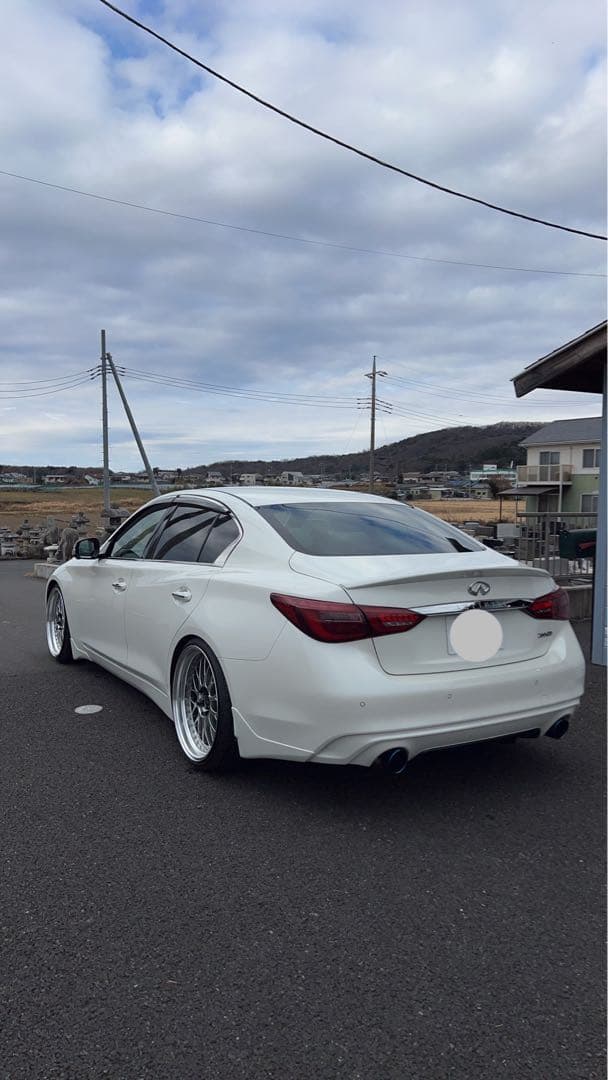 日産 スカイライン V37 マフラー リアピース