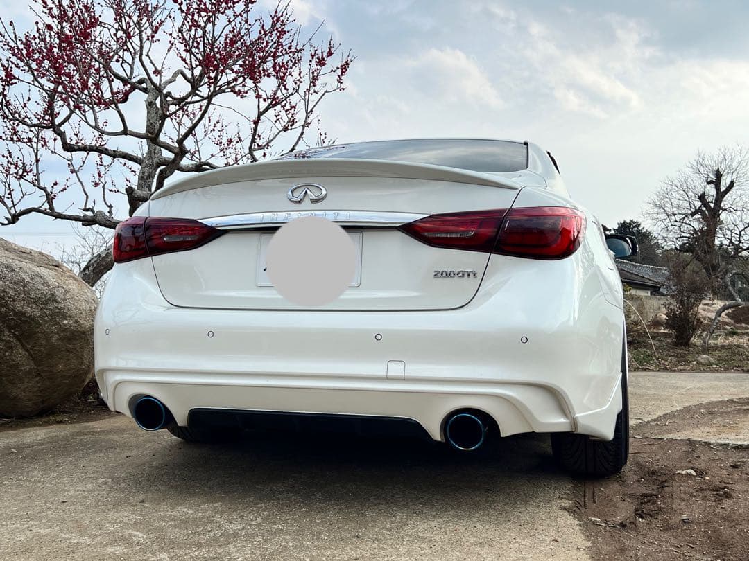 日産 スカイライン V37 マフラー リアピース