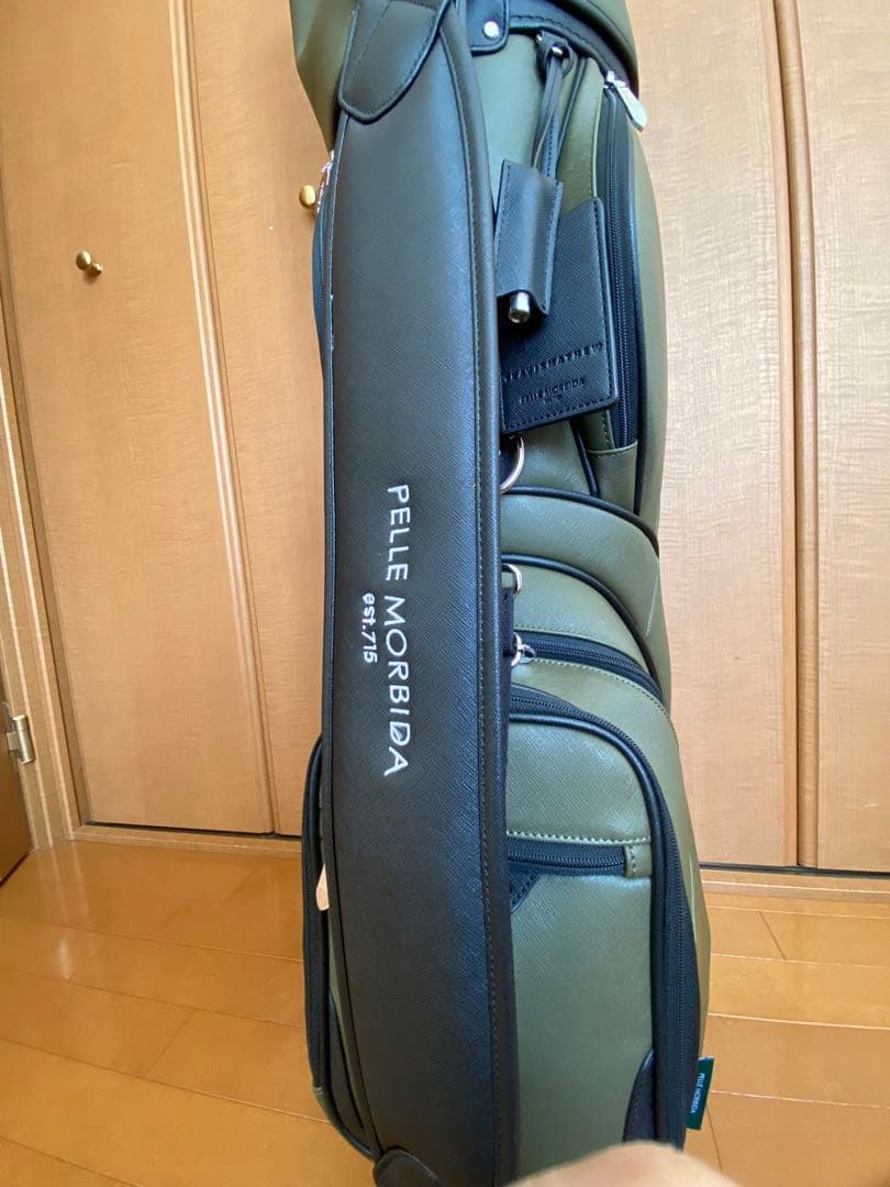 【美品】Pelle Morbida TravisMathew キャディバッグ