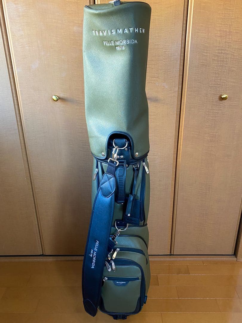 【美品】Pelle Morbida TravisMathew キャディバッグ