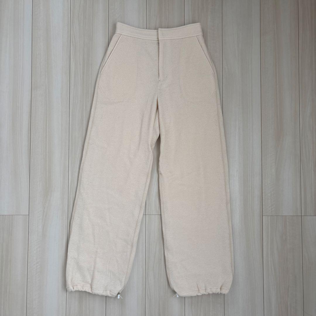 TODAYFUL ドローストリングスウールパンツ 38