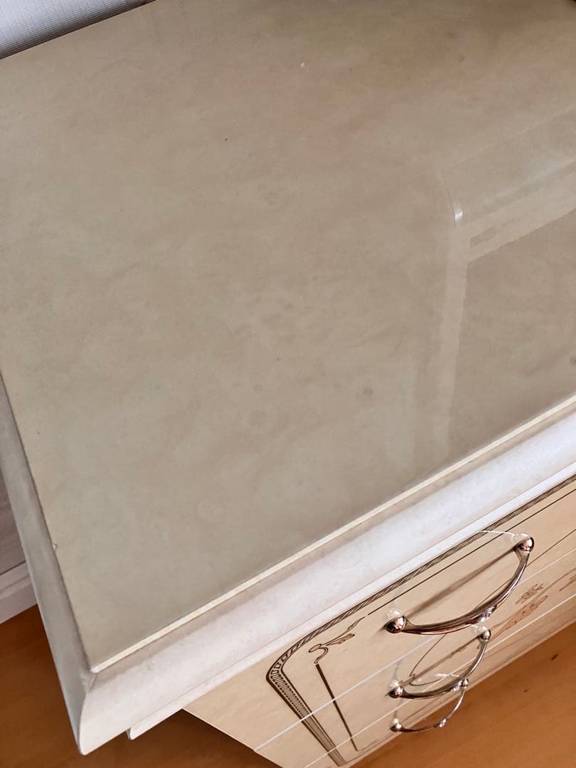 サルタレッリ フローレンス イタリア家具クリーム色の木製チェスト