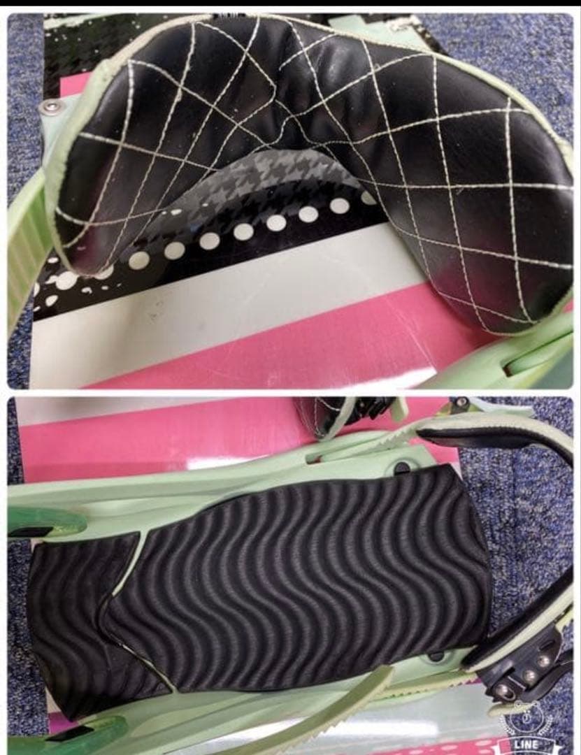 中古品　HEAD 142cmスノーボード3点セット(RE-22)