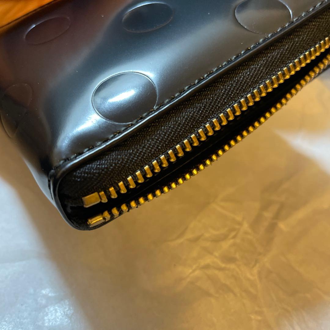 新品　コムデギャルソン　ユニセックス　二つ折り　ポルカ　ドット　SA7100NE