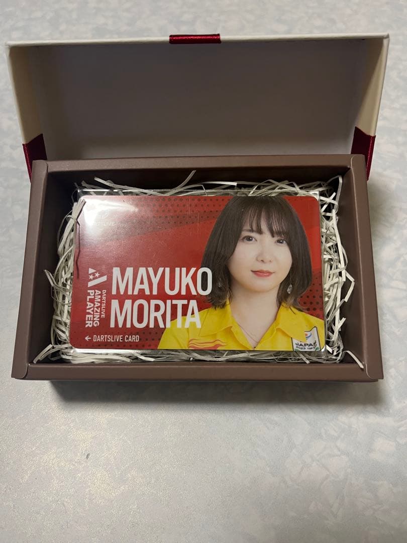 【新品未使用品】ダーツライブカード　森田真結子　まよんぬ