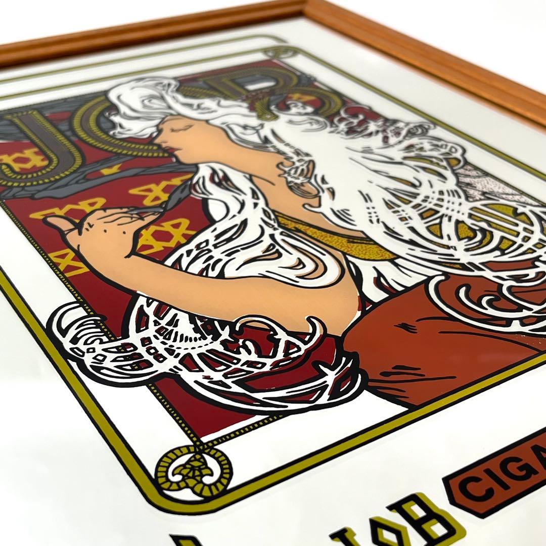 せ15【希少美品】ミュシャ パブミラー アルフォンス・ミュシャ 1896年