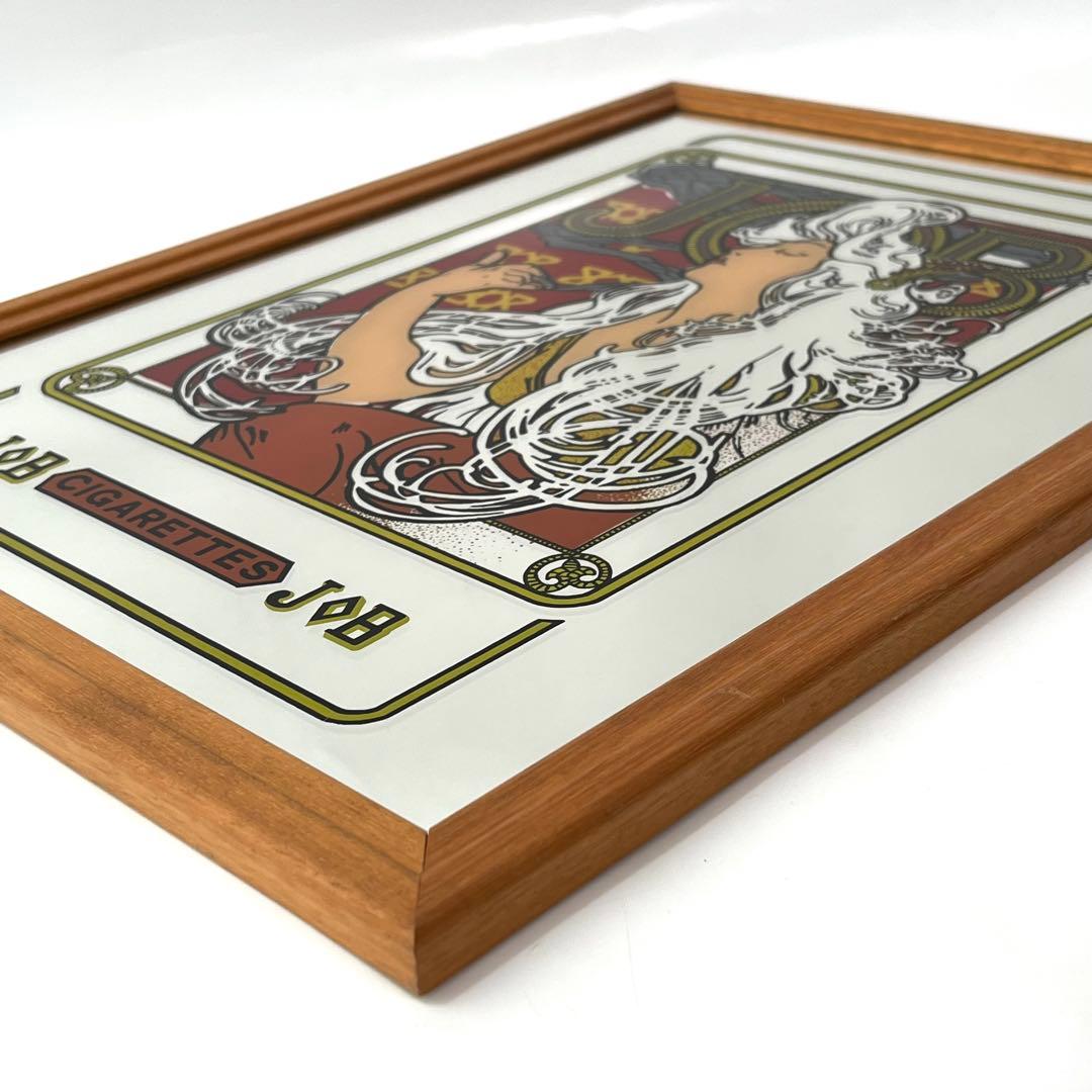 せ15【希少美品】ミュシャ パブミラー アルフォンス・ミュシャ 1896年