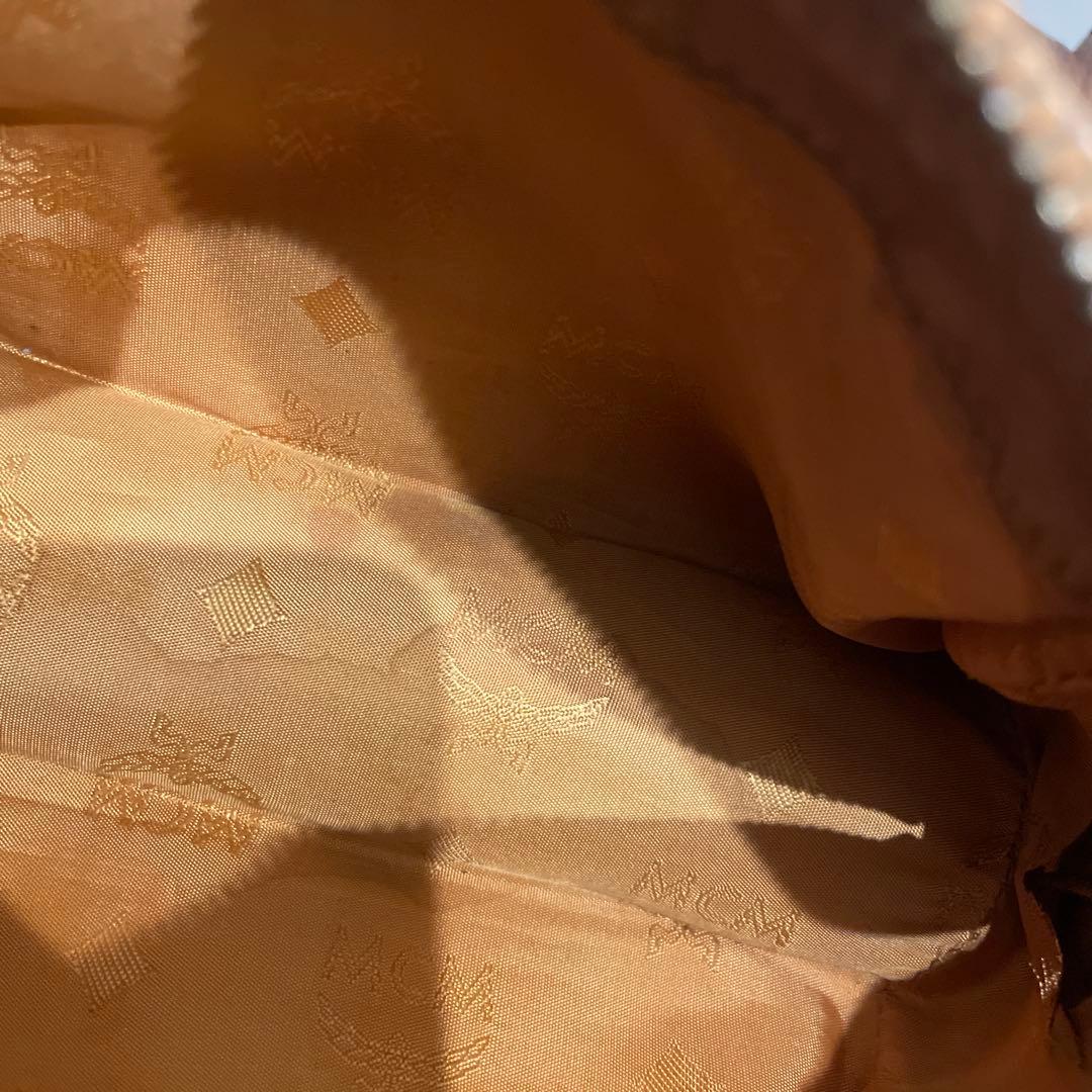 希少MCM マイクロミニ　ポシェット　ミニボストン　アナグラム　ショルダーバッグ