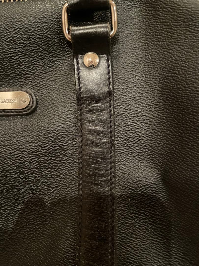 Polo Ralph Lauren ブラックボストンバッグ