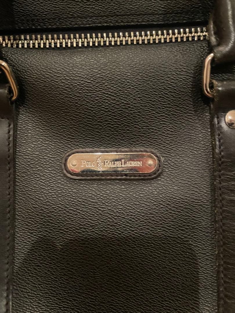 Polo Ralph Lauren ブラックボストンバッグ
