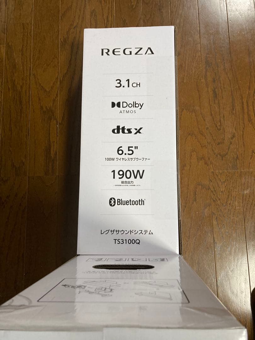 【新品未使用 1年保証付】REGZA TS3100Q サウンドバー