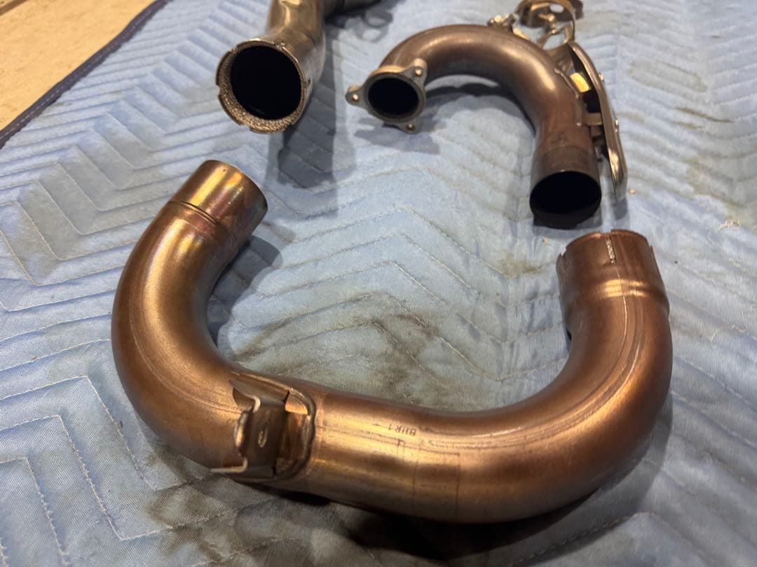 2023年式 yz450f 純正マフラーセット 使用頻度ごく僅か