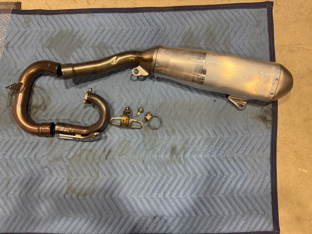 2023年式 yz450f 純正マフラーセット 使用頻度ごく僅か