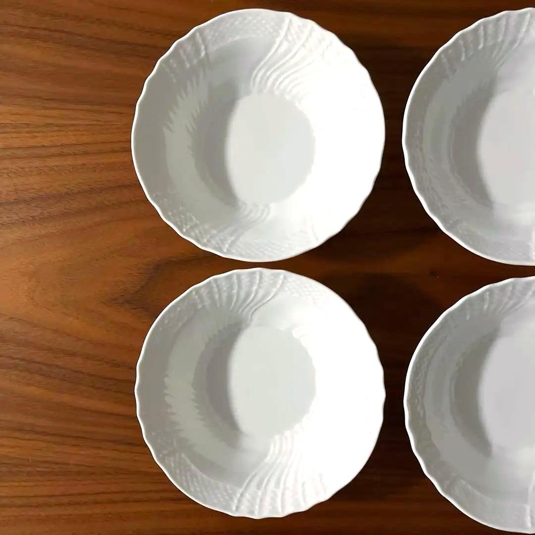 リチャードジノリ　ベッキオホワイト　フルーツソーサー　サラダボウル 6枚