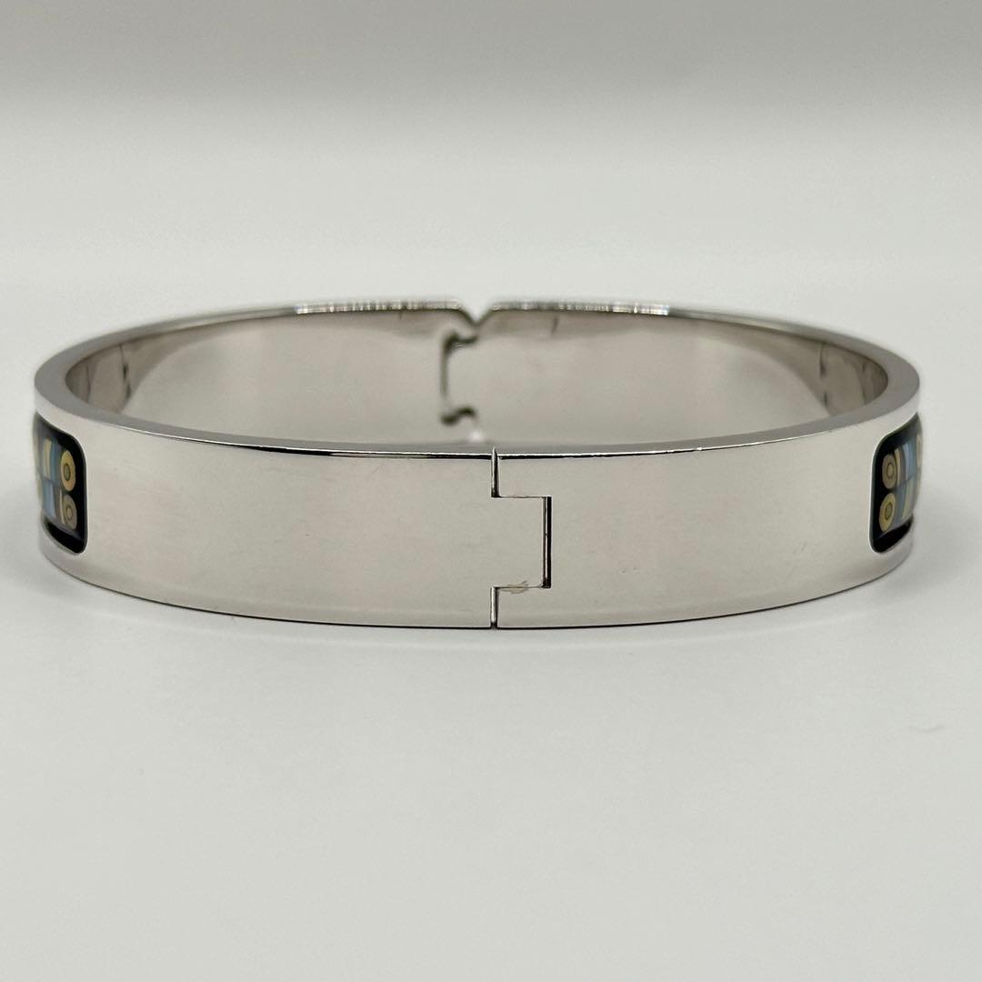 【美品】ミカエラフレイ バングル シルバーカラー