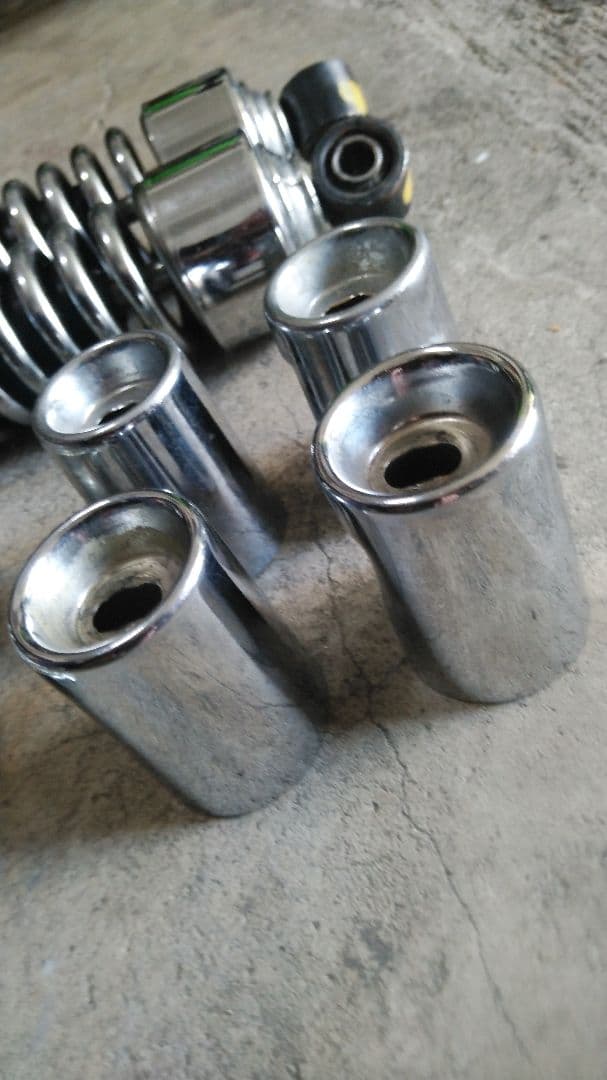 ハーレーリアサスペンション取り付けボルトセット 　ショベル4速 純正 美品