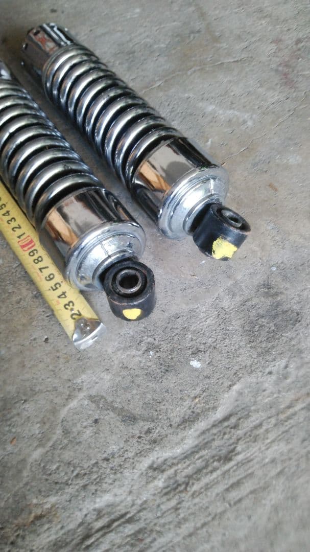 ハーレーリアサスペンション取り付けボルトセット 　ショベル4速 純正 美品