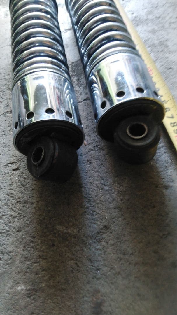 ハーレーリアサスペンション取り付けボルトセット 　ショベル4速 純正 美品