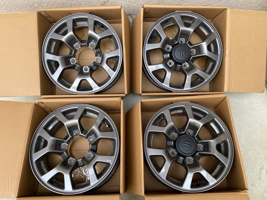 ジムニーシエラ純正15インチ ホイール 4個セット