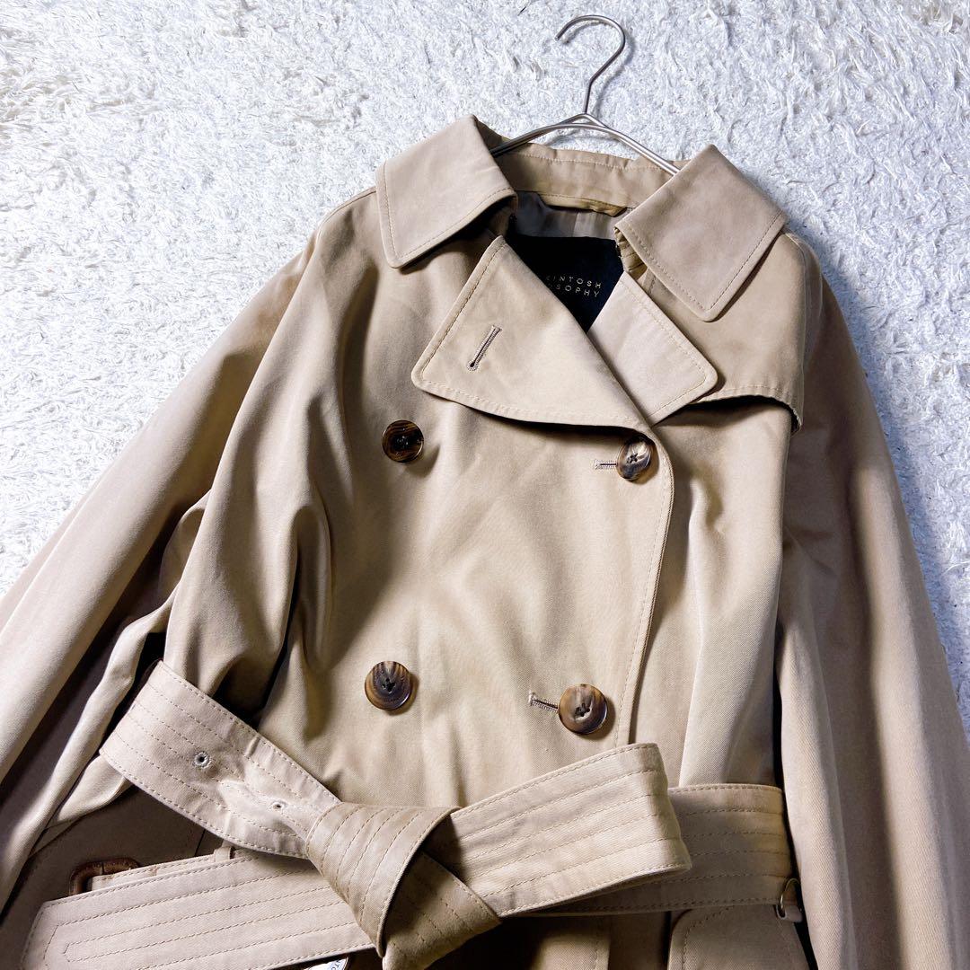 マッキントッシュフィロソフィー トレンチコート　スプリングコート size38
