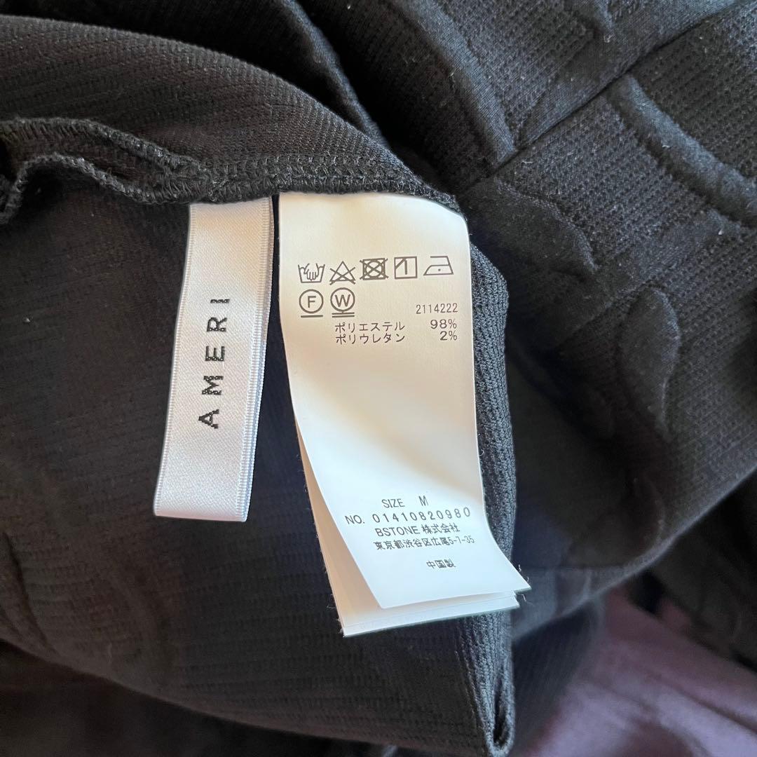 最終値下げ！24年【Ameri】MATELASSE SLIM PANTS パンツ