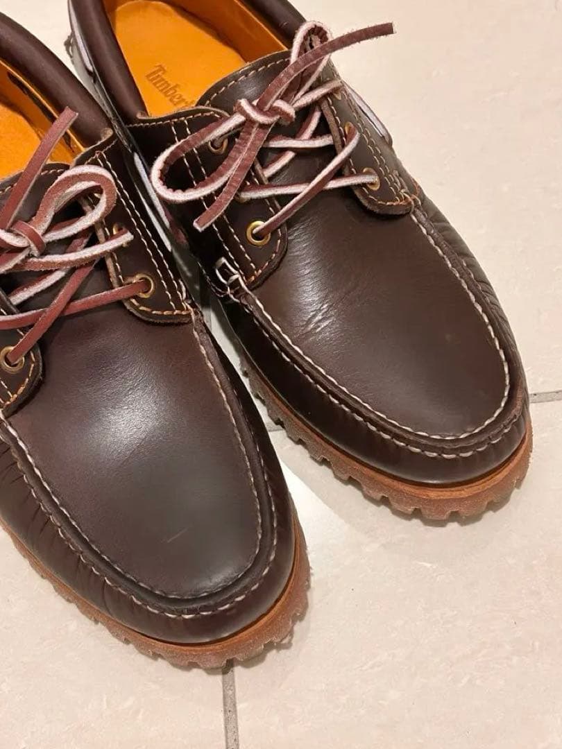 靴 Timberland 3eye Brown