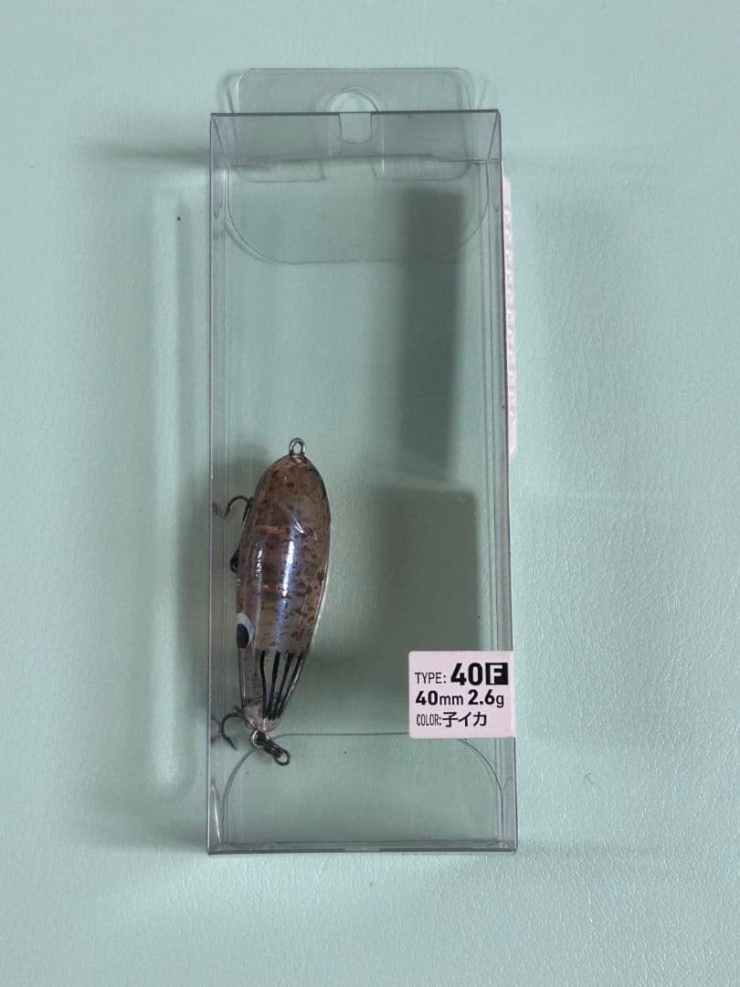 ハードルアー 40F 40mm 2.6g 茶色