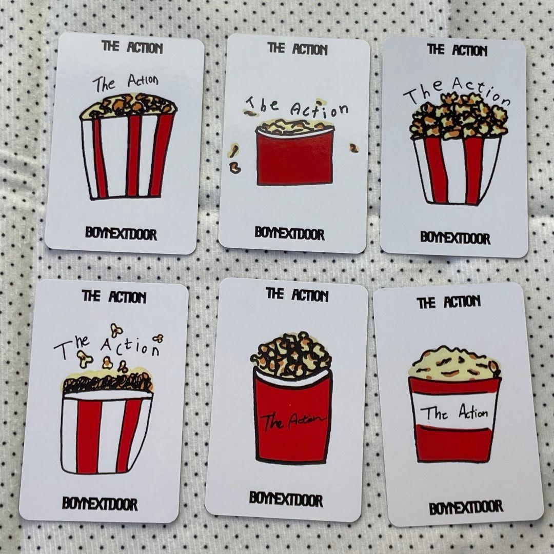 boynextdoor 人気歌謡 The Action サノク トレカ全員6枚