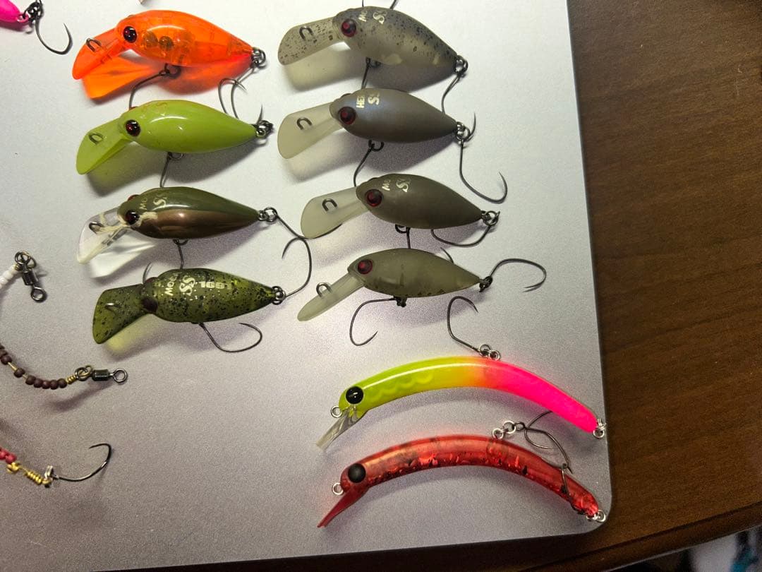 管釣りエリアトラウト ペピーノモカdrss ザッガー　ハイドラムs さかさニョロ