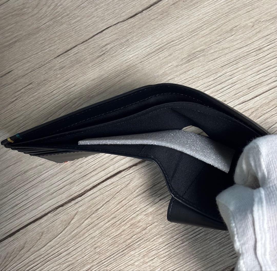 Paul Smith ブラック 二つ折り財布 箱付き　【美品】