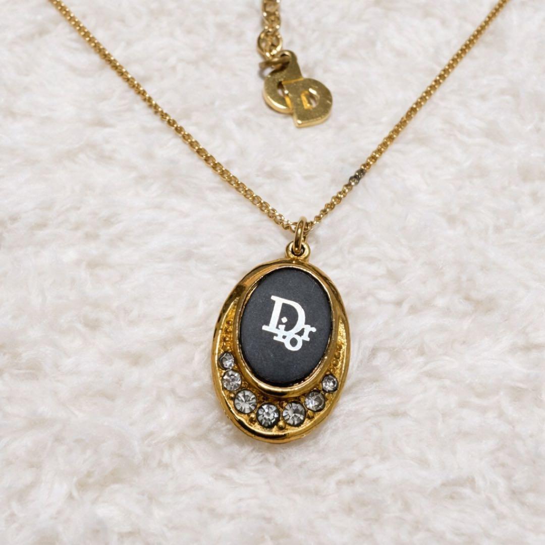 Dior ディオール ロゴ ヴィンテージ ネックレス
