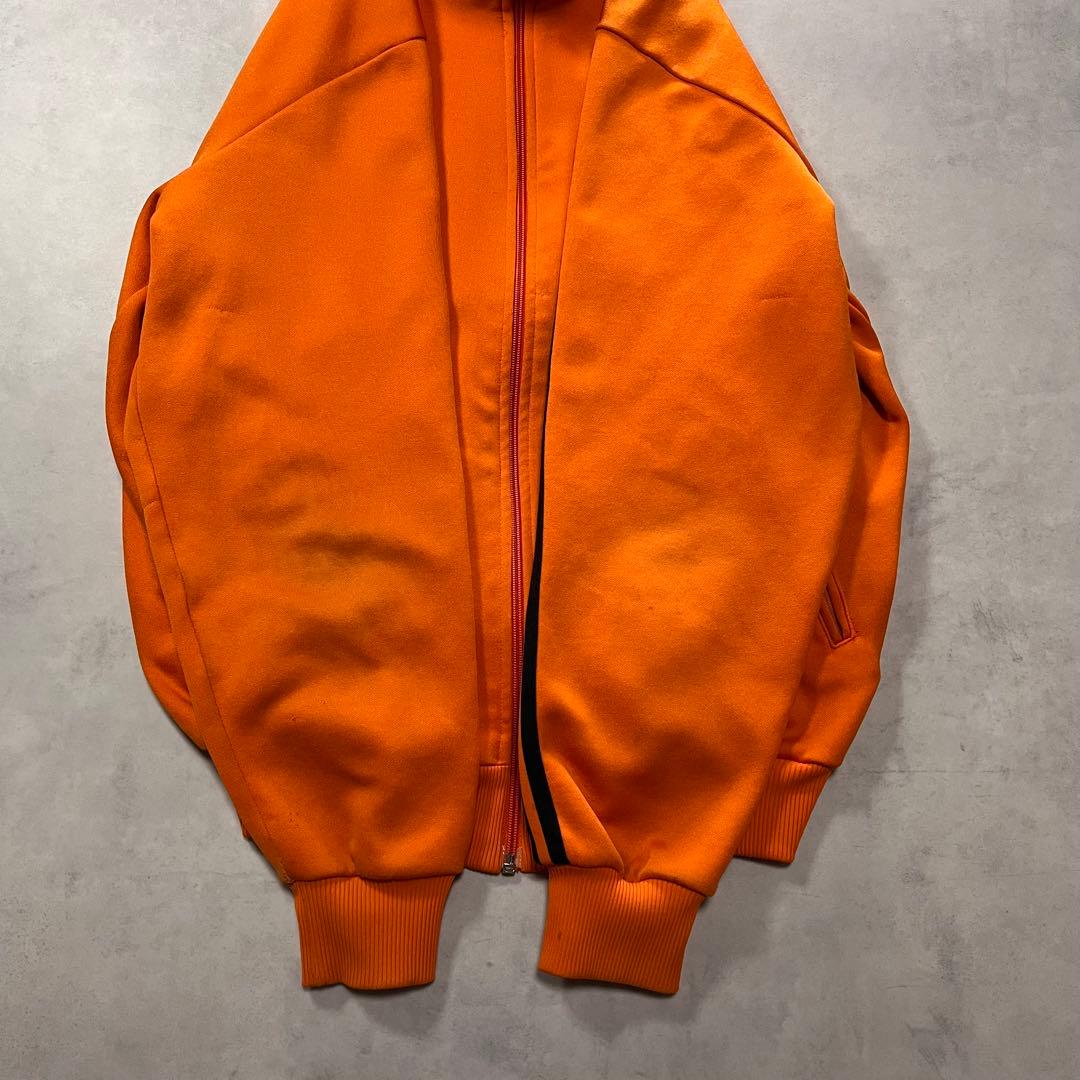 ◎70s adidas トラックジャケット デサント オレンジ 小松菜奈 80s