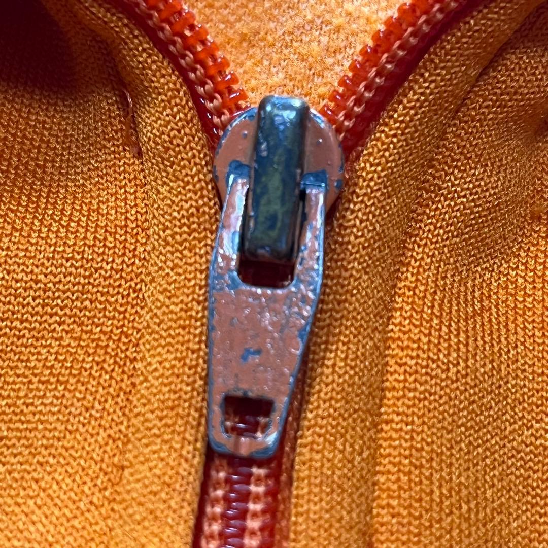 ◎70s adidas トラックジャケット デサント オレンジ 小松菜奈 80s