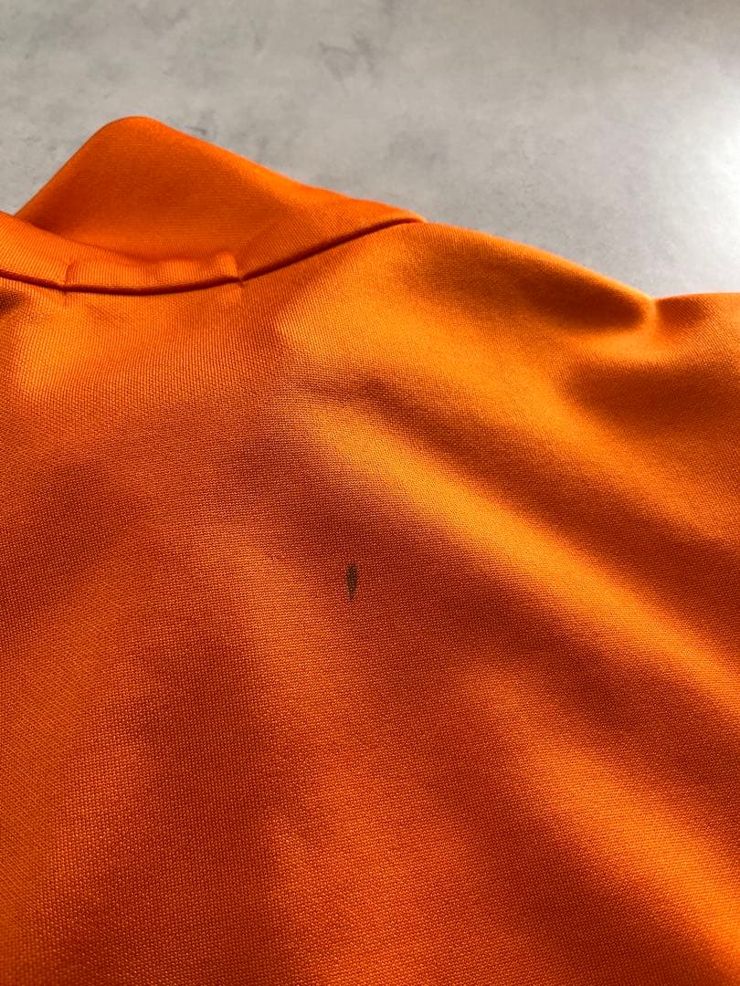 ◎70s adidas トラックジャケット デサント オレンジ 小松菜奈 80s