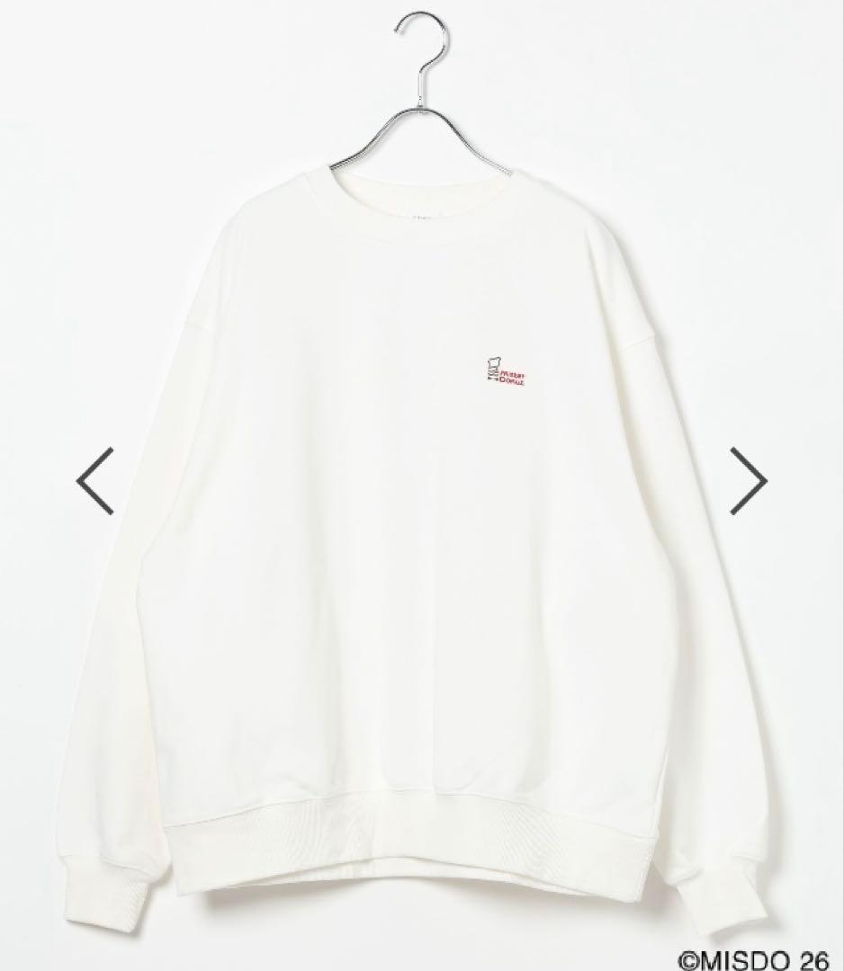 LEPSIM×Mister Donut フォトクルースウェット ドーナツプリント