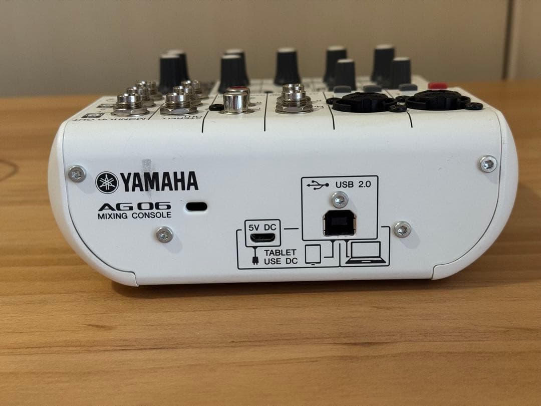 YAMAHA AG06 オーディオインターフェイス