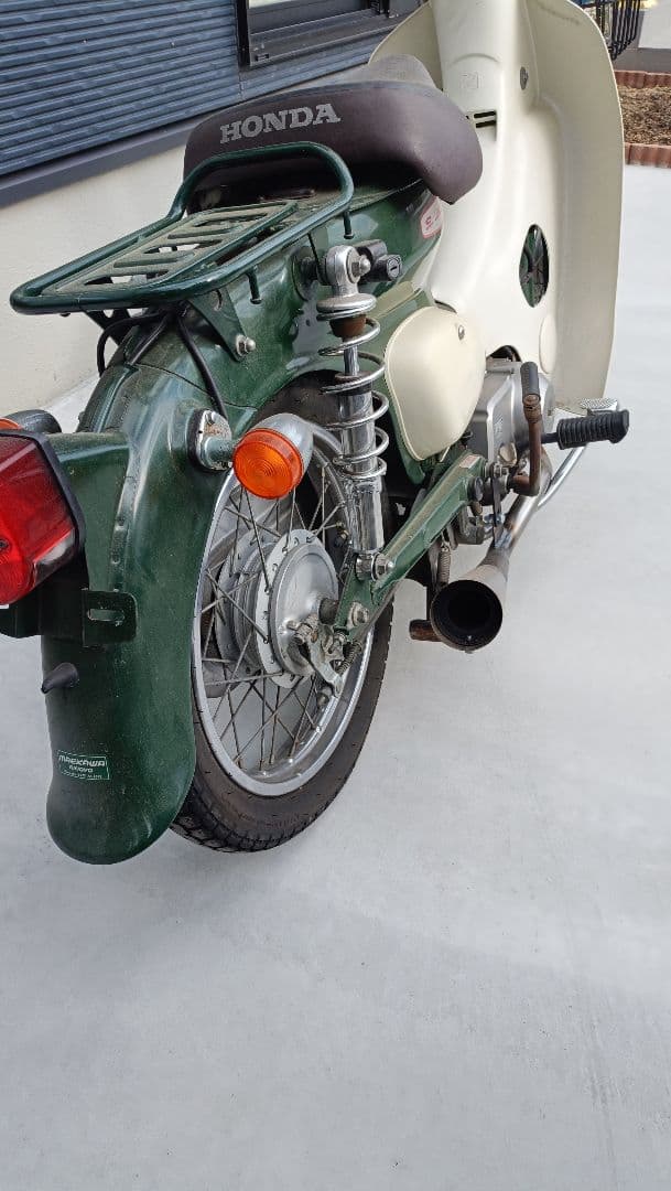 小鉄管/スーパーカブ/リトルカブ/メガホンマフラー70φ